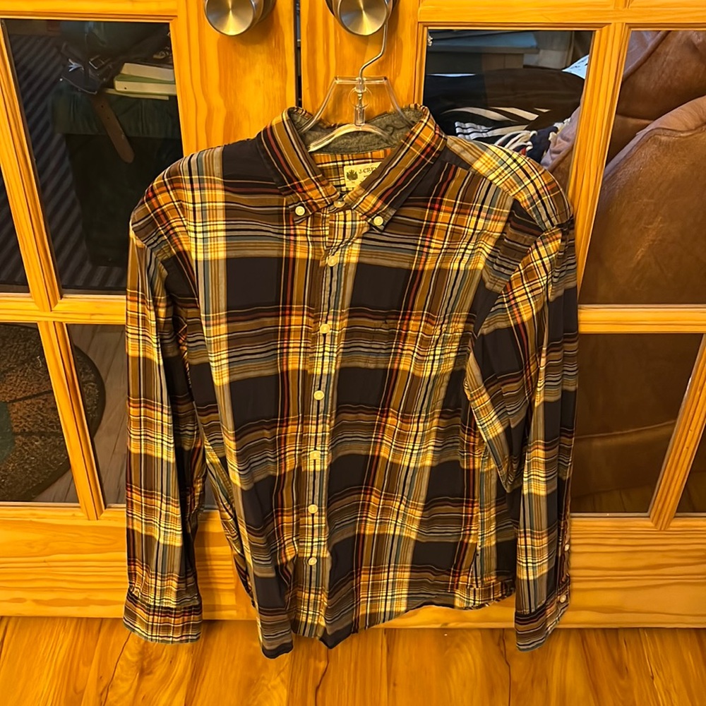 JCrew plaid shirt